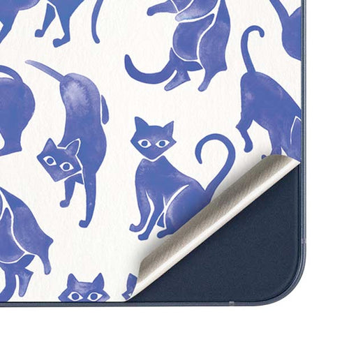 Blue Cats by Cat Coq Galaxy A35 5G Skin